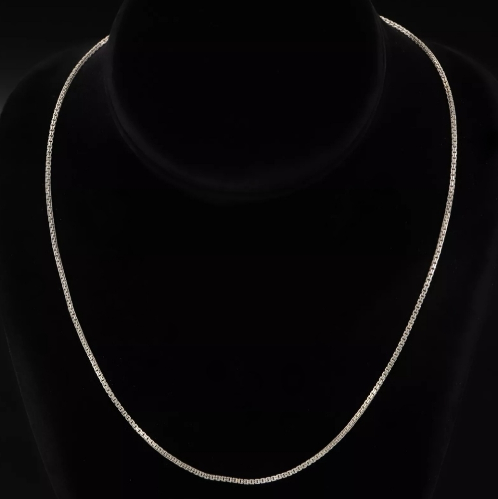 Nicky Butler Sterling Silver 925 Box Chain Designer Signed NB Necklace 24" NWT - Picture 4 of 16